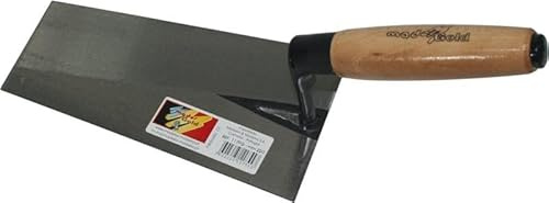 Truelle de maçon - acier, 220 mm, design ergonomique, idéale pour mélanger et appliquer, résistante et durable. *