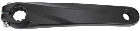 Cykel vänster vevarm Hållbar aluminiumlegering Lätt ihålig design 170 mm längd för Prowheel vevsats reparation 10 spår Cykelersättningsdel