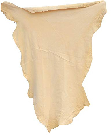 River Lake Chamois Cleaning Cloth Natural Chamois Drying Cloth Car Drying Towel Real Leather Super Absorbent Fast Drying Natural Chamois Car Wash Cloth Accessory (15.7 x 20)