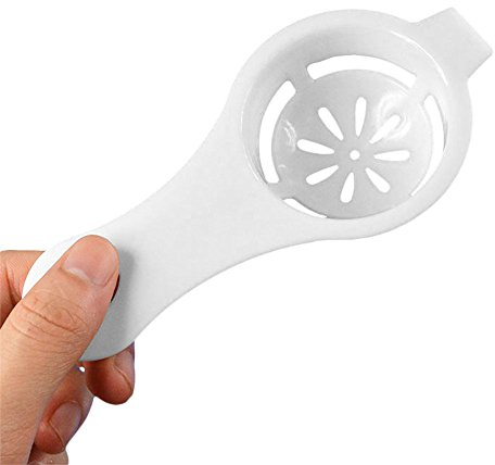 Szaerfa Egg Yolk Separator Divider Sieve Kitchen Cooking Gadget Plastic