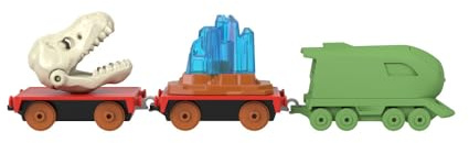 Thomas & Friends Färg Reveal Kana Dinosaur Delivery tågleksak för barn från 3 år