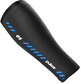 PULSAR eS - Manga de compresión para juegos de deportes electrónicos, talla L, color negro