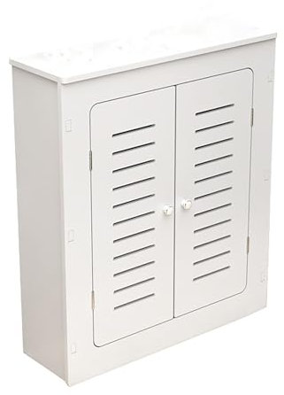 LHXLSH Cache-radiateur, Couvercle De Radiateur, Cache-radiateur en Bois Couverture De Radiateur pour Salon en MDF Laqué Blanc, pour Chambre À Coucher, Salon(50 * 80 * 25cm/19.6/31.4 * 9.8in)