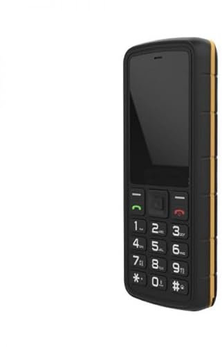 Cleyver Téléphone Mobile 4G XDIVE, Résistant aux Chocs/immersions IP69K, MIL-STD-810G, Écran 2,4, Appareil Photo 2MP, Batterie 1000mAh