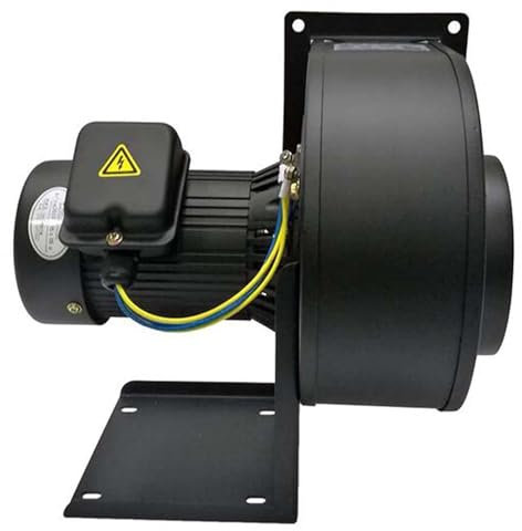 Industrial Centrifugal Blower, Fan Extractor, High Temperature Centrifugal Fan Fan Fireplace Gasifier Blower for Fireplace and Boiler, Exhaust Fan 220V