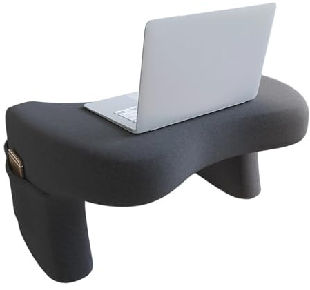 Generisch Reading Cushion for Use on the Lap | Keyboard Table Pad, Bed Laptop Cushion with Pockets, for Reading, Book, Game, Sofa, Couch, Indoor, Home