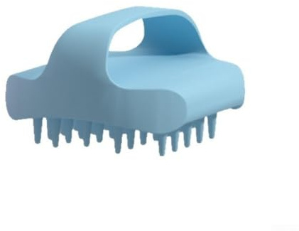 Yelvera Massaggiatore per capelli del cuoio capelluto, spazzola per shampoo con setole morbide in silicone per massaggio del cuoio capelluto e pulizia profonda, massaggiatore per capelli bagnati e