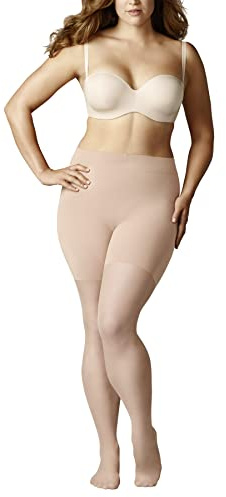 FALKE Damen Strumpfhose Beauty Plus 20 DEN W Ti transparent einfarbig 1 Stück, Hautfarben Cocoon 4059, LONG