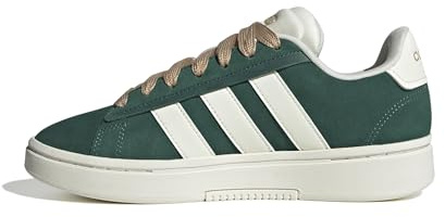 Adidas Women's Grand Court Alpha 00s, Collegiate Green/Off White/Magic Beige, 6.5
