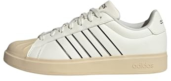 adidas Hombre STREETTALK Shoes, Off White/Off White/Sand strata, 36 EU