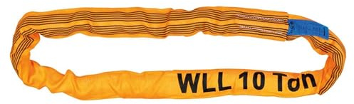 PETEX Rundschlinge, WLL Tragkraft: 10000 kg, Länge 6 m, Umfang 12 m,nach DIN EN 1492-2, Orange
