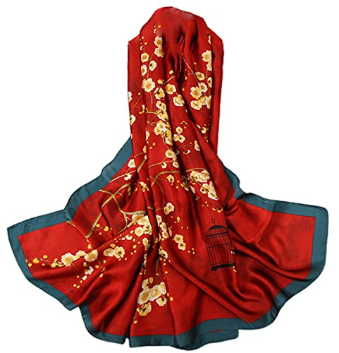 FAIRYGATE Satin Scarf Silky Long Scarves for Women Sale Mothers Day Gifts