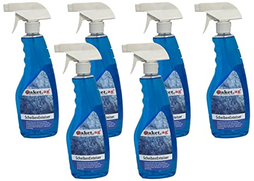 Paket AG Scheibenenteiser 6 x 500 ml Sprayflaschen