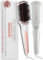 Ionic Hair Straightener Brush for Women, Fast Heating Ceramic & Anti-Scald Design, 80-230 DegreeC Adjustable Temperature - Hot Straightening Brush for Hair Styling by Lily England Rose Gold
