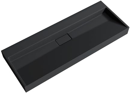 doporro Mineralguss-Waschbecken Aufsatzwaschbecken Hängewaschbecken Waschtisch inkl. Ablaufgarnitur Colossum19