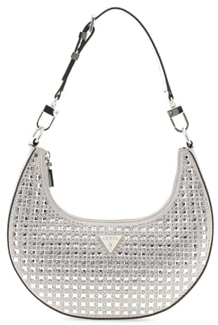 GUESS Lua Hobo S Silver