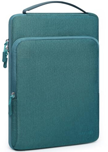 HYZUO 17-17,3 Pulgadas Funda Protectora para Portátil para 17 17,3 HP/Dell/Lenovo/ASUS/Acer/LG/MSI Gaming Laptop/Razer Blade 17/18, Maletín Bolsa Portátiles para Hombre Mujer, Verde Oscuro
