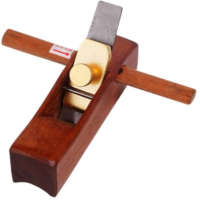 Planos Para Bloques De Madera: Cepilladora Manual Para Carpintería, Herramienta De Carpintero Portátil, Dispositivo De Alisado De Madera De Precisión, Cepilladora Ergonómica Con Agarre Estable | Cepil