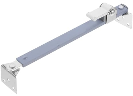 DEARMAMY Stainless Steel Tv Safety Bracket with Adjustable Length Safety Anchor for Preventing Pushing and Tip-over Suitable for Desktop Tvs in Home or Office