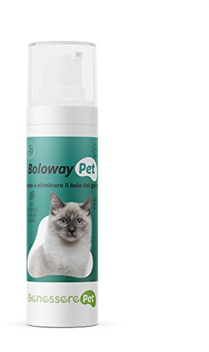 DYNAMOPET BenesserePet Boloway, Alimento complementare in Pasta 65 gr, favorisce l’eliminazione dei boli del Gatto, Alimento Rimuovipelo Gatto, Pasta per la rimozione dei boli, Ingredienti Naturali