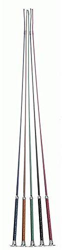 USG 16300053-100-110 Croco - Fusta para doma (110 cm, 5 unidades), color negro
