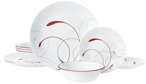 Corelle Splendor 12-piece Chips & Cracks Resistant Dinnerware Set, Service for 4
