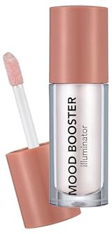 Flormar Mood Booster Illuminator – enlumineur liquide longue tenue à texture crémeuse, éclat naturel – highlighter liquide visage à mélanger au fond de teint – maquillage femme illuminateur