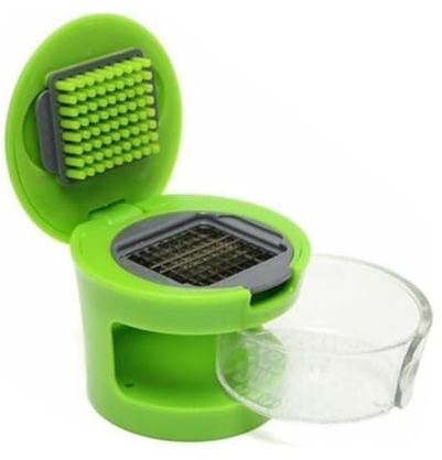 KOMUNJ Presse-agrumes et rabot en acier inoxydable gingembre et ail, coupe-ail, presse-agrumes pratique pour la cuisine