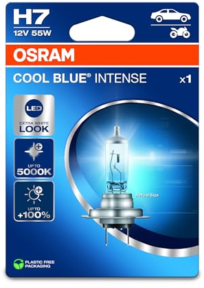 OSRAM H7 Lámpara Faro de Carretera 55W Luz Alta 64210CBN-1BL