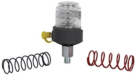 Cofan Alimentador de grasa con rosca 1/8 gas | Fabricado en Policarbonato | 28-56 - 170 gramos