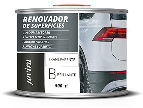 JOVIRA PINTURAS Renovador de Superficies y Plásticos. Regenera las superficies y reaviva el color. (500 Mililitros) B-22