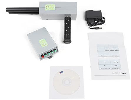 Detector de metales profesional, juego de detector de metales de mano de alta precisión, portátil, detector de metales, profundidad de detección, 20 m, rango de búsqueda de 1000 m, para oro, plata,