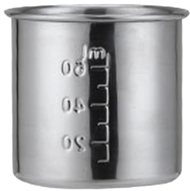 MEYZJRC Vaso Medidor para Medicamentos, Herramienta de Medición para Hospitales, Vaso Medidor Multifunción de Acero Inoxidable para Medicamentos, Ide, 60 Ml