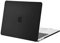 MOSISO Hülle Case Kompatibel mit MacBook Pro 13 Zoll 2025 2024 2023 2022-2016 M2 M1 A2338 A2289 A2251 A2159 A1989 A1706 A1708 mit/ohne Touch Bar,Plastik Hartschale Schutzhülle Cover, Schwarz
