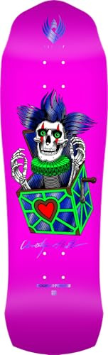 Powell Peralta Chris Hiett Skull Flight Skateboard Deck - 9.5 x 31.13
