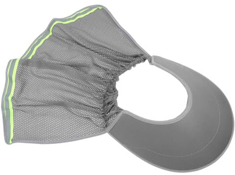 ULTECHNOVO Hard Hat Sun Visor with Reflective Strips Neck Shade for Construction Workers UV Protection Helmet Attachment Lightweight Breathable for Outdoor Use