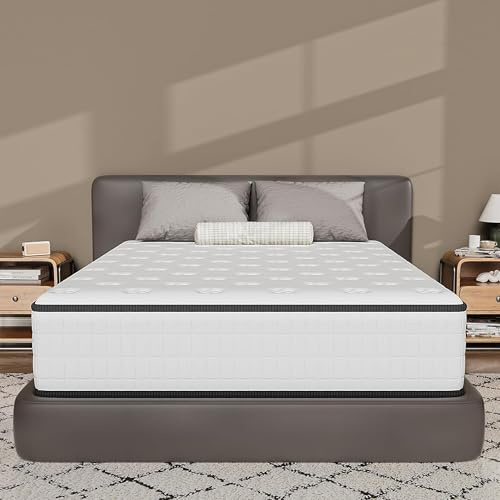 DEWINNER Matelas 140x190,Mousse 30 cm et Mousse A Mémoire Matelas,Parfait Soutien Haute Resilience Ultra Respirante,réversible à Deux Faces entièrement utilisables