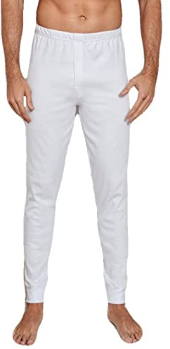 Nottingham Pantalone Mutanda Lunga Uomo in Cotone Interlock Capo Realizzato in Cotone Caldo