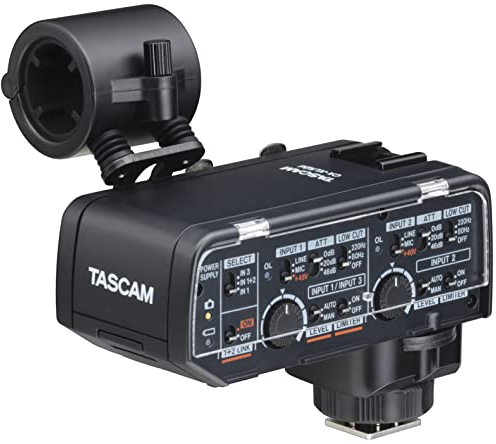 Tascam XLR-Mikrofonadapter Fujifilm Kit für Spiegellose Kameras (CA-XLR2D-F)
