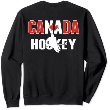 Canada Ice Hockey Fans Jersey Canadian Hockey Team Supporter Sweatshirt