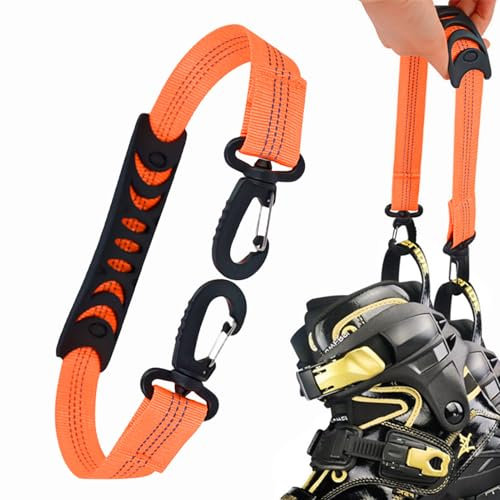Vesone Tragegurt für Skischuhe - Tragbare Inline-Skate-Gurte,Schlittschuhe Schultergurt Winterausrüstung Leine Zubehör Snowboard Zubehör