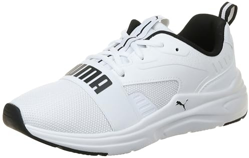 PUMA Tenis Unisex Softride Wired 2, Blanco (puma White)/Negro (puma Black), 39 EU