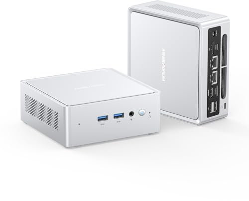 MINIS FORUM NAB8 Plus Mini-PC, Intel Core i7-12800H (14C/20T, bis zu 4,8 GHz) HDMI/DP / USB4, USBA x 4, 2,5G LAN, Wi-Fi6e / BT5.2,Oculink Support (Keine SSD/RAM)