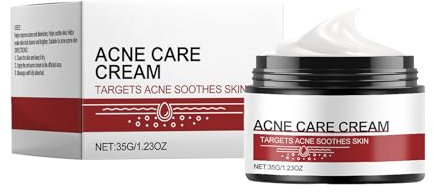 Crema Brufoli Viso – Crema Acne Potentissima, Riduce Subito Acne e Brufoli, Cura per Brufoli e Imperfezioni, Adatta a Tutti i Tipi di Pelle e Età, 35g