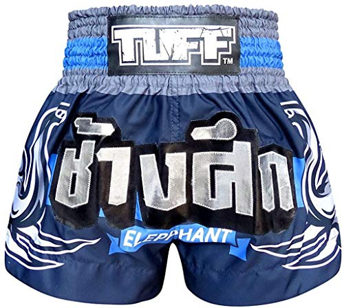 TUFF - Pantalones cortos de boxeo para Muay Thai Red Japanese Koi Fish