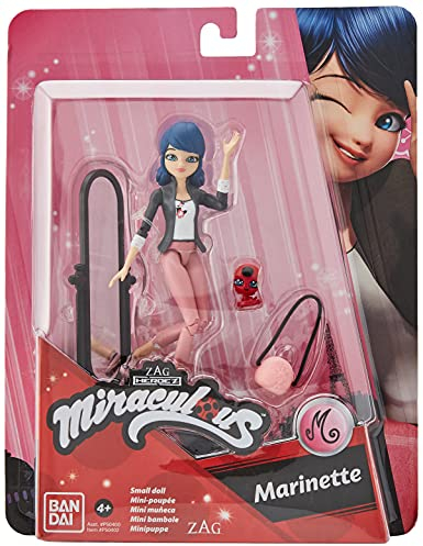 BANDAI - Figur - Miraculous Ladybug - Mini Puppe - 12cm - (8 verschiedene Figuren - einzeln verpackt) - P50400