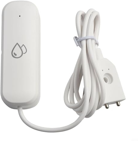 Wassermelder für Tuya Smart Home WiFi Wasserleck Tauchsensor Detektor APP Alarm Timing Wasseralarm Wasserstandssensor 2,4 GHz 802.11b/g/n(1pcs )