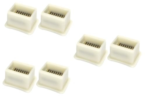 Alipis 6 Stk Bohnenschneider gemüsenudelschneider gemüseschneider platzsparend Kartoffelschneider Zwiebelschneider Käseschneider Kartoffelschäler Rostfreier Stahl Aufschnitt Schnur Reibe