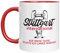 Stuttgart Tasse - Champions - Für diese Tasse musste ich lange warten - Fussball (Rot)