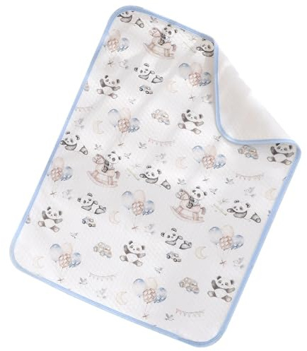Cambiador impermeable Protectores Grandes Impermeables Reutilizables | Almohadillas para cambiador Para niñas y niños, tomas nocturnas, guardería, protección contra pis, toa